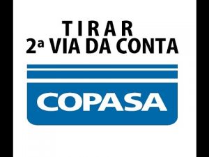 Como solicitar a 2ª via da COPASA? 